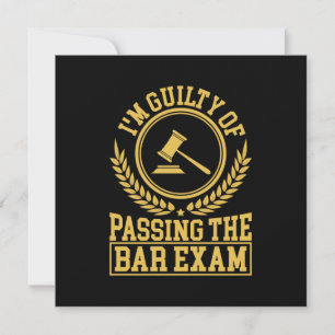 Student är skyldig till att ha klarat bar exam inbjudningar