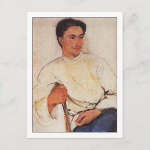 Student av Zinaida Serebriakova Fine Art Vykort