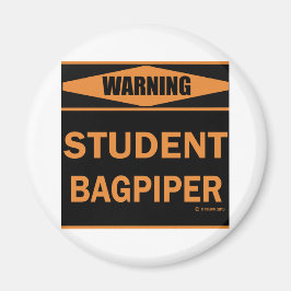 Student Bagpiper Magnet