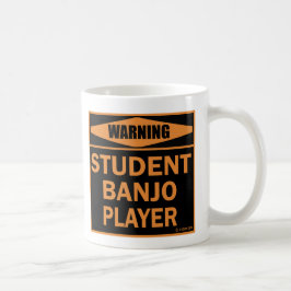 Student Banjo Player Coffee Mugg