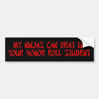 Student Bildekal