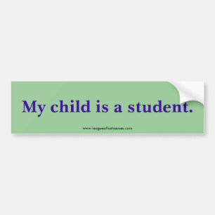 "Student" bildekal