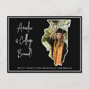 Student College Bound Illinois Vykort