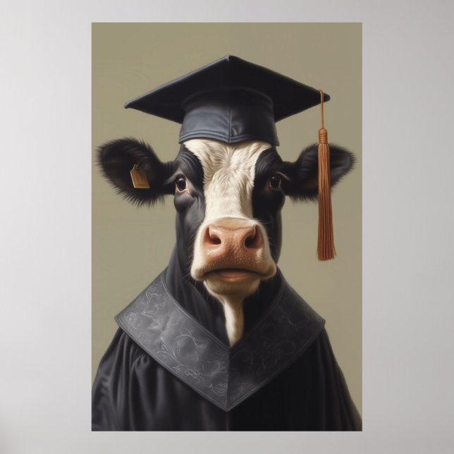 Student Cow Poster (Framsidan)
