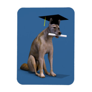 Student Coyote Magnet