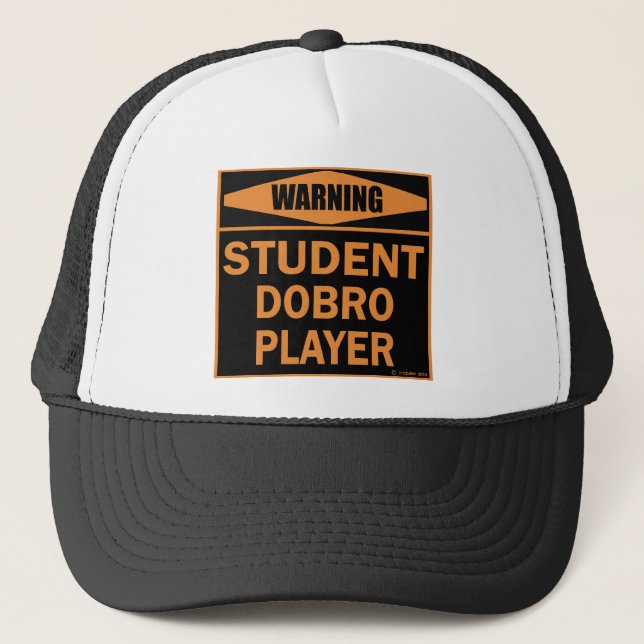 Student Dobro Player Truckerkeps (Framsida)