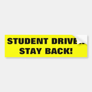 Student-drivrutin Bildekal