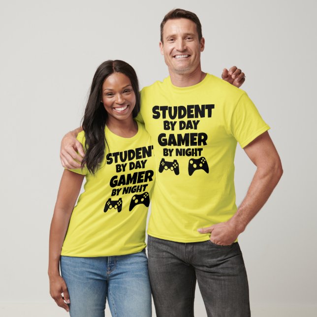 Student efter dagspelaren efter nattliga roliga sp t-shirt (Unisex)