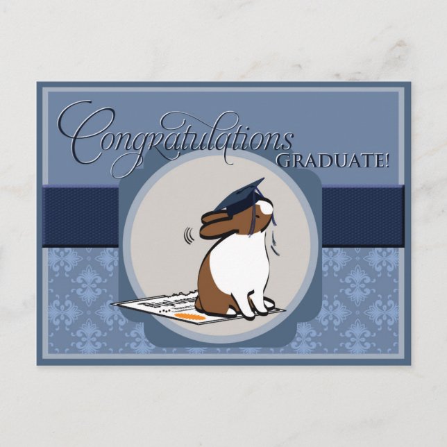 Student & Examen! Vykort (Framsida)