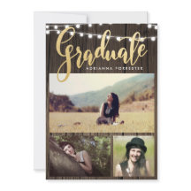 Student Faux Gold Foil | String Ljus Photo