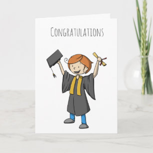 Student firar Grattisarna Studenten Kort