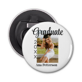 Student fotomodern klassisk tilläggsbild för namn flasköppnare