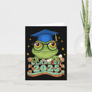 Student Frog Cl av 2025 Kids Manar Womens Graduati Kort