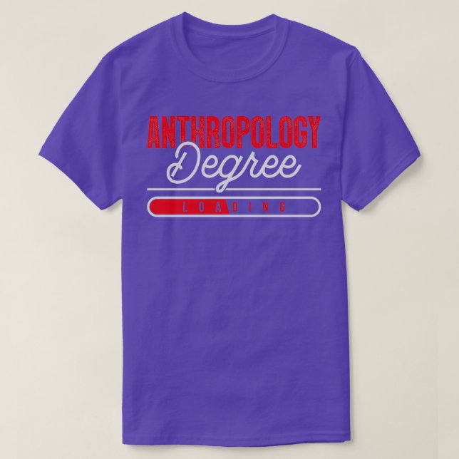 Student grad Antropologi 2 T Shirt (Design framsida)