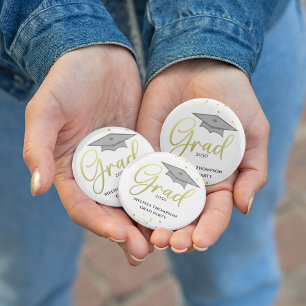 Student Grad Guld Studenten skript Party Knapp