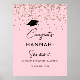  Student Grad Party-klass 2023 Digital Poster