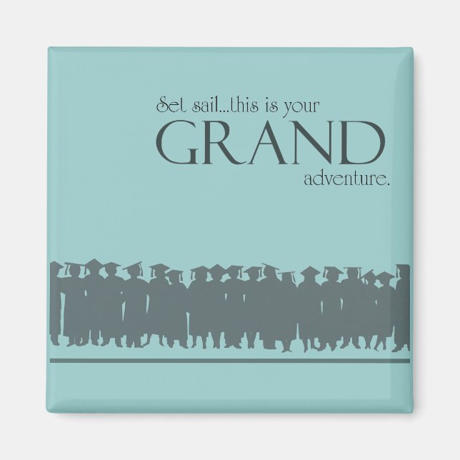 student ~ grand äventyr magnet (Framsidan)
