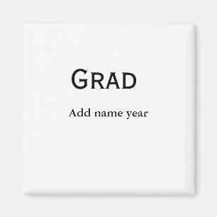 student gratulerar tilläggsklass för namn magnet