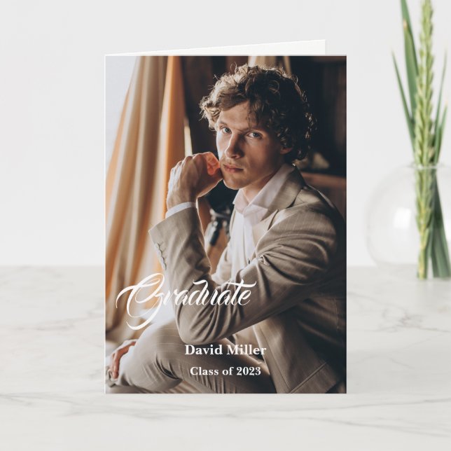 Student-hälsningskort Kort (Framsida)