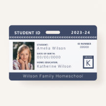 Student ID-brige för Chevron Homeschool