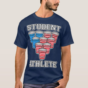 Student Idrottsman Beer Pong College T Shirt