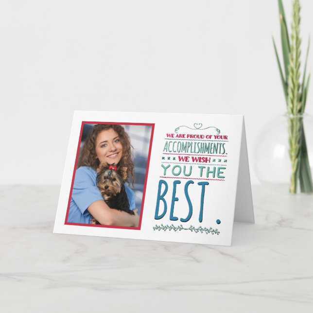 Student-klass 2019 Grattis Kort (Framsida)