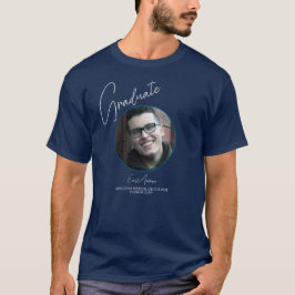 Student-klass 2024 Blue Photo Studenten Manar T Shirt