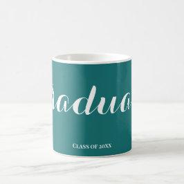 Student "Klass" Firande Grönt & White Kaffemugg