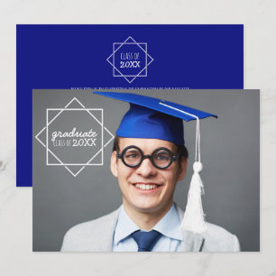 Student-klass för fotoinbjudningar inbjudningar