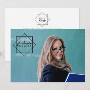Student-klass för fotoinbjudningar inbjudningar