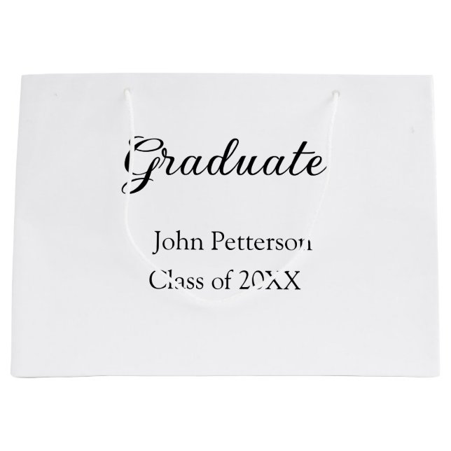 Student-klass på 20XX enkel minimal studenten m (Framsidan)