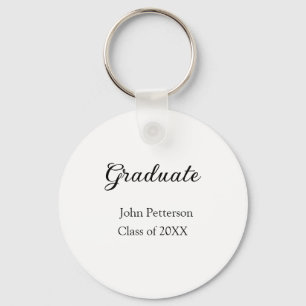 Student-klass på 20XX enkel minimal studenten m Nyckelring