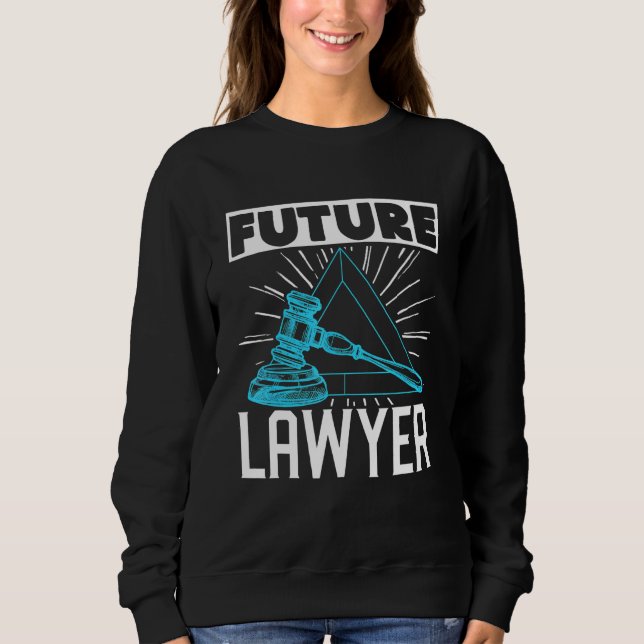 Student Law School Clerk Future Lawyer Attorney T Shirt (Framsida)