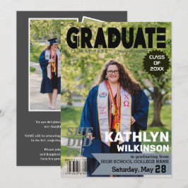 STUDENT Magazinskydd Stil Modern 5-foto Meddelande