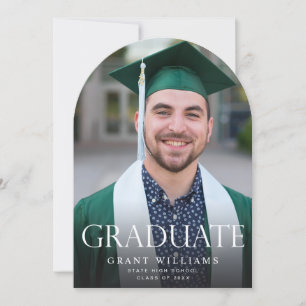 Student Mod Photo Ver Studenten Announcement Arc Inbjudningar