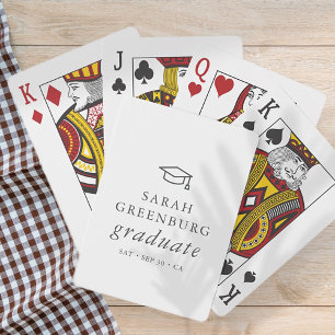 Student Modern minimalistisk enkel Chic Studenten Casinokort