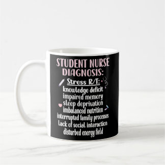 Student Nurse Diagnosis Sjuksköterskeskola Student Kaffemugg