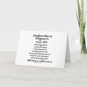 Student Nurse Diagnosis: Stressa Kort