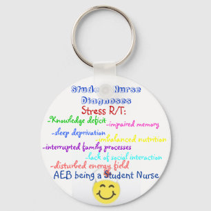 Student Nurse Dx Nyckelring