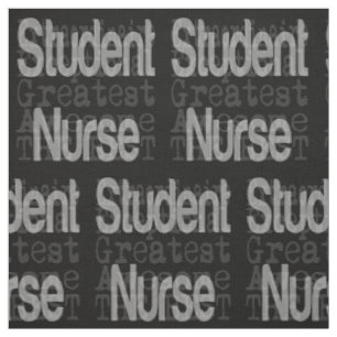Student Nurse Extraordinaire Fabric Tyg