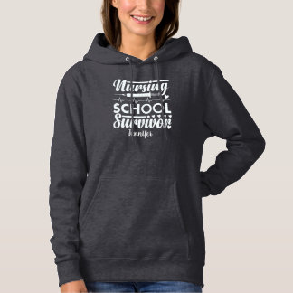 Student Nurse Personlig Mörk Grått T Shirt