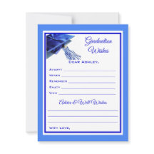 Student Önskemål & Advice | Blå och vit