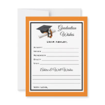 Student Önskemål & Advice | Svart och Orange