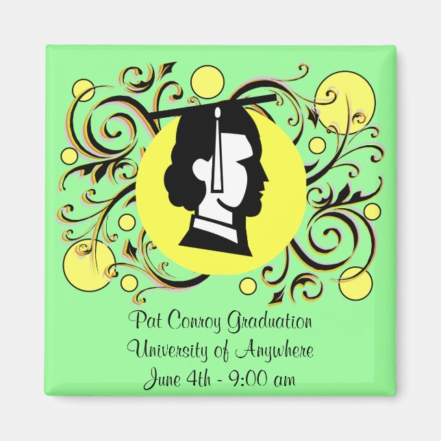 Student-påminnelse Magnet (Framsidan)