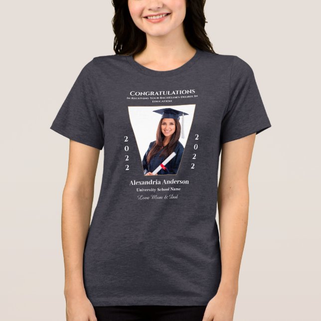 Student Photo Grattiss anpassa T Shirt (Framsida)