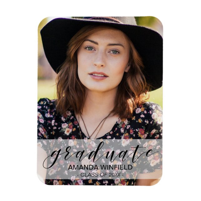 Student Photo Magnet-meddelande Magnet (Vertikal)