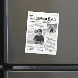 Student Photo Modern Simple Trendig Newspaper