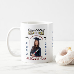Student Photo Studenten Grattis Anpassningsbar Kaffemugg