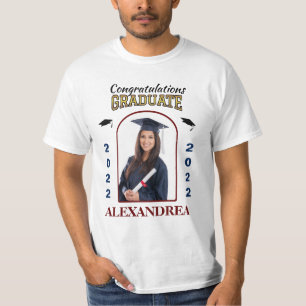 Student Photo Studenten Grattis Anpassningsbar T Shirt