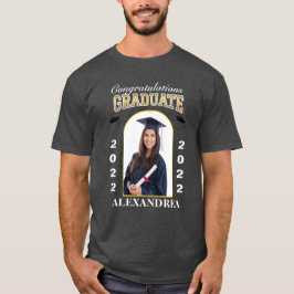 Student Photo Studenten Grattis Anpassningsbar T Shirt